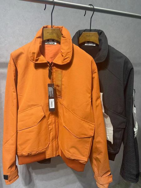 

duyou mens jackets windbreaker zip hooded sunscreen outerwear hip hop designer coats armband fashion spring and autumn waterproof parkas siz, Black;brown