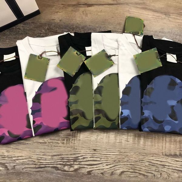 

tshirts designer t shirt man mens t shirts for womens clothes men fashion woman sharks crew neck breathable cotton short letter animal prin, White;black