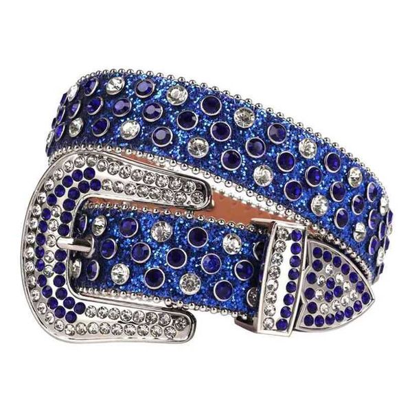 

designer belts 2023 western luxury rhinestones belt diamond studded belts bling strap cinto de strass female cowboy cowgirl factory outlet, Silver
