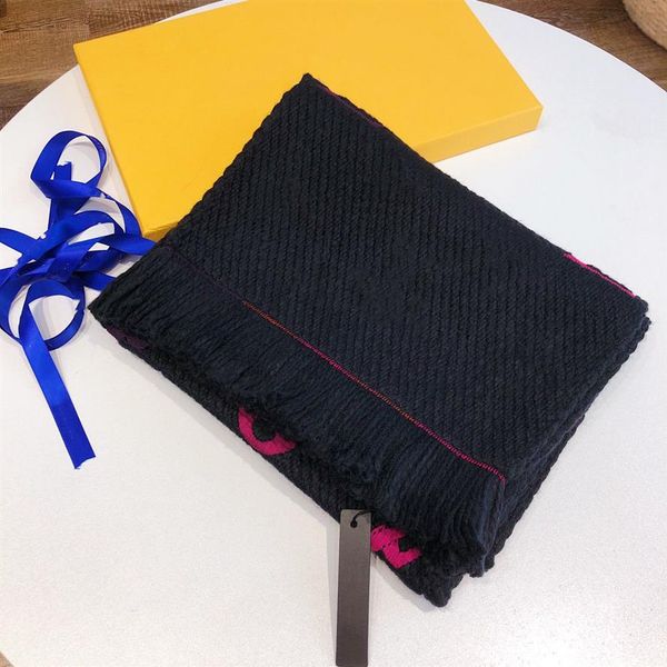 

winter scarf 100% wool scarfs classic letter wrap ladies and boys cashmere shawl lame shawls original scarf234s, Blue;gray