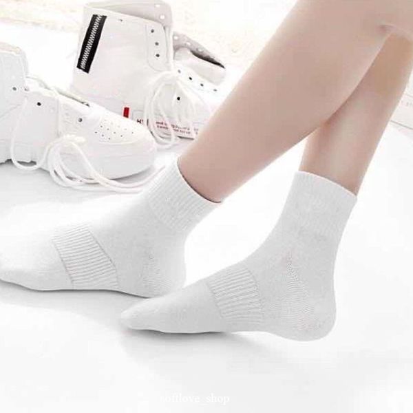 

men socks women cotton classic ankle letter breathable black white football basketball sports luxury winter sock