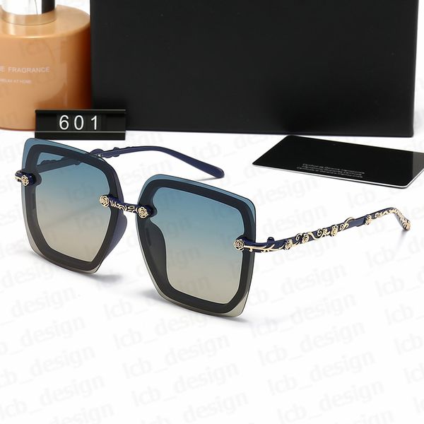 

23ss designer sunglasses classic eyeglasses man woman goggle outdoor beach sun glasses 5 color optional triangular signature, White;black