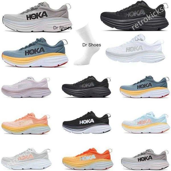 

boots og hoka one bondi 8 athletic shoe running shoes sneakers shock absorbing road fashion mens womens designer women men clifton 8 wi pxvi