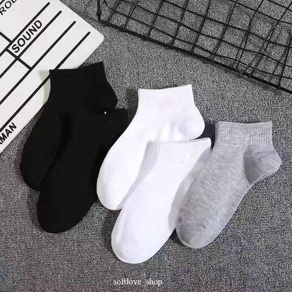 

mens socks women cotton all-match classic ankle letter breathable football winter basketball sports sock wholesale uniform size christmas, Black