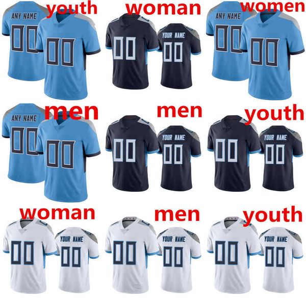 

football jersey tennessee''titans''25 hassan haskins 31 kevin byard 22 derrick henry 14 randy bullock 17 ryan tannehill, Black;red