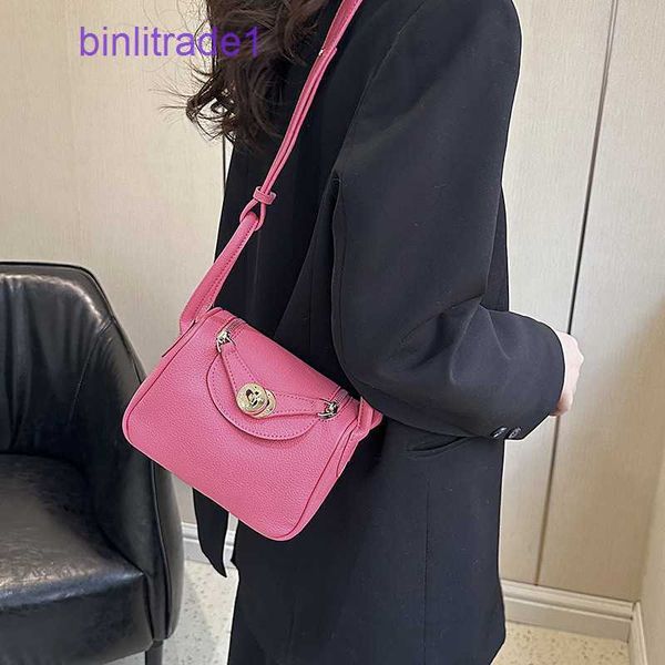 

designer original new western-style versatile crossbody bag women's fashion mini lindys doctor soft leather shoulder pillow of sale