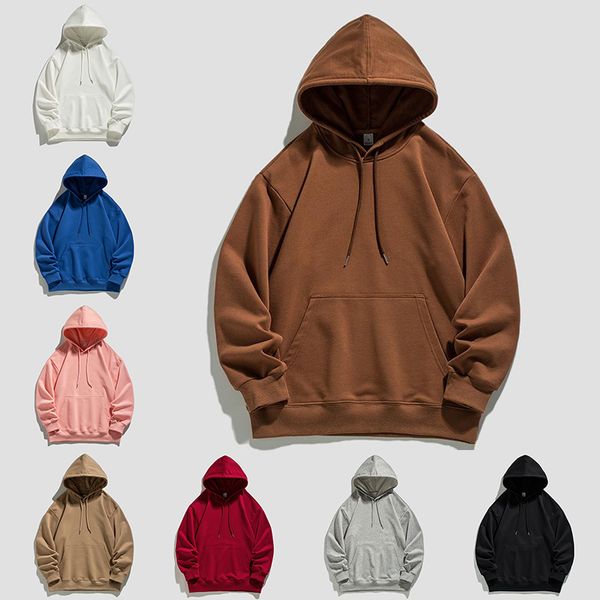 

k8 sweatshirts sweater men's spring and autumn style 2023 new fashion brand loose american style couple wear hooded spring boy's c, Black