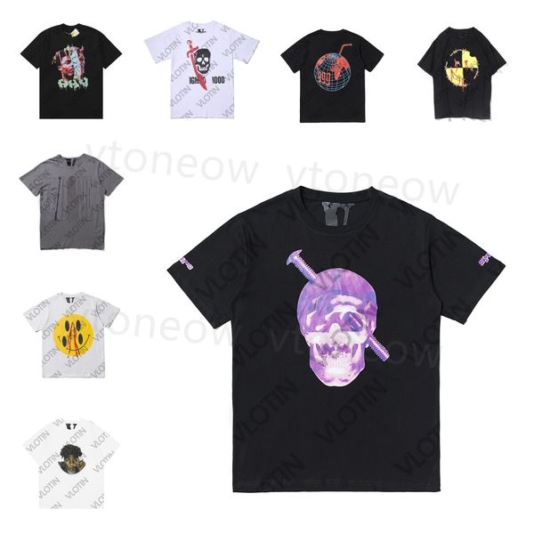 

2023 mens designer t shirt friends letter print tees big v men women short sleeve hip hop style black white orange t-shirts vloness white sh, White;black