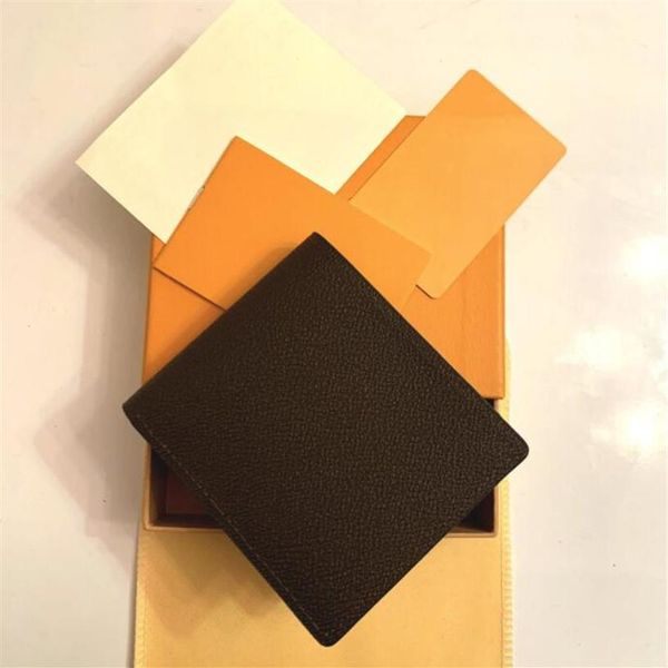 

fashion mens classic men stripes textured wallet multiple bifold short small wallets with box257s, Red;black