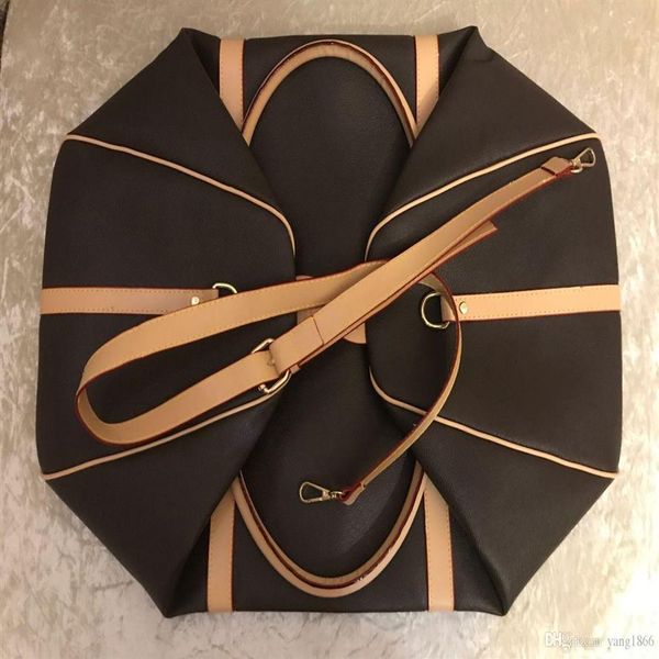 

2021 selling luxury fashion men women travel bag duffle bag brand designer luggage handbags large capacity sport bag 55cm283f