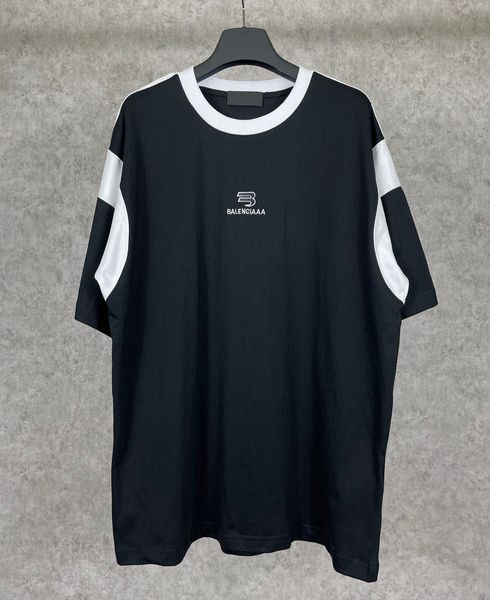 

men's plus tees & polos round neck embroidered and printed polar style summer wear with street pure cotton 21ef, Black;brown