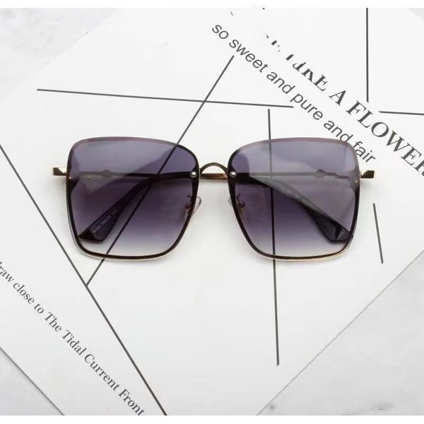 

sunglasses 2023 designer luxury designer letter womens mens goggle senior eyewear for women eyeglasses frame vintage metal sun glasses, White;black