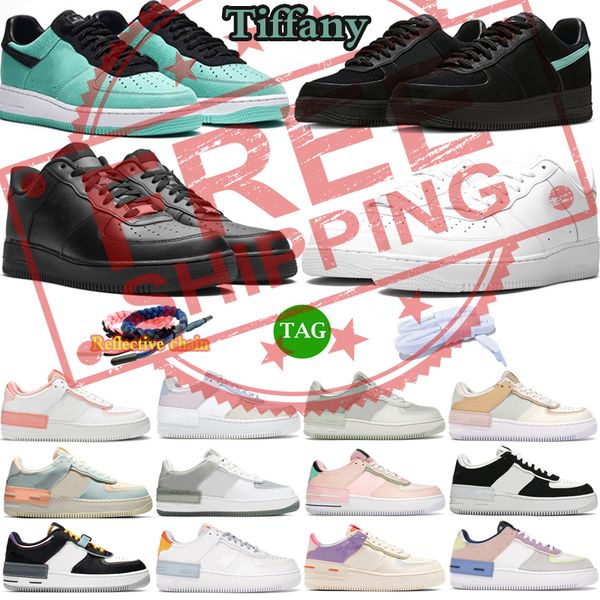 

1 ones tiffany bule running shoes og pn dust pink foam designer sport sneaker men women outdoor platform 1s classic trainer sneakers 1s low