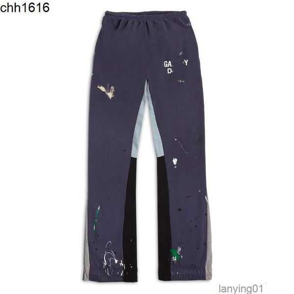 

Men' Pants Galleries Dept Designer Sweatpants Sports Painted Flare Pantygwjj0q4, Purple orchid /7216b