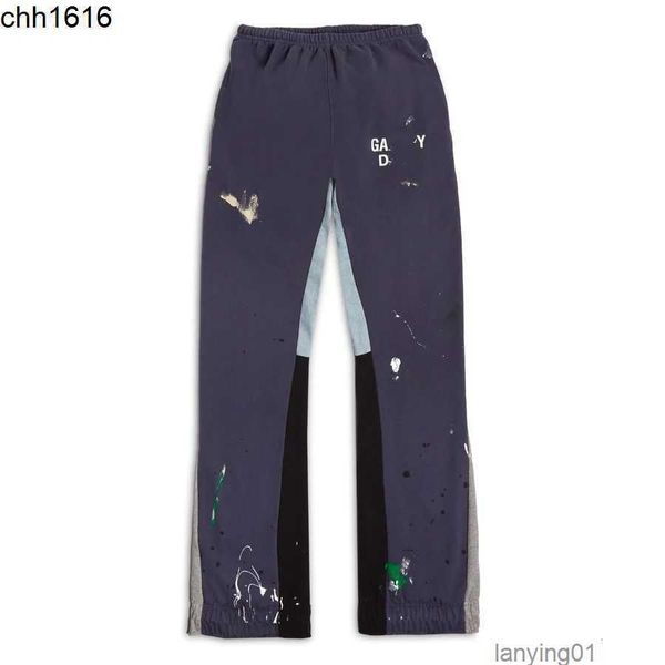 

men's pants galleries dept designer sweatpants sports painted flare pantygwjj0q4, Black