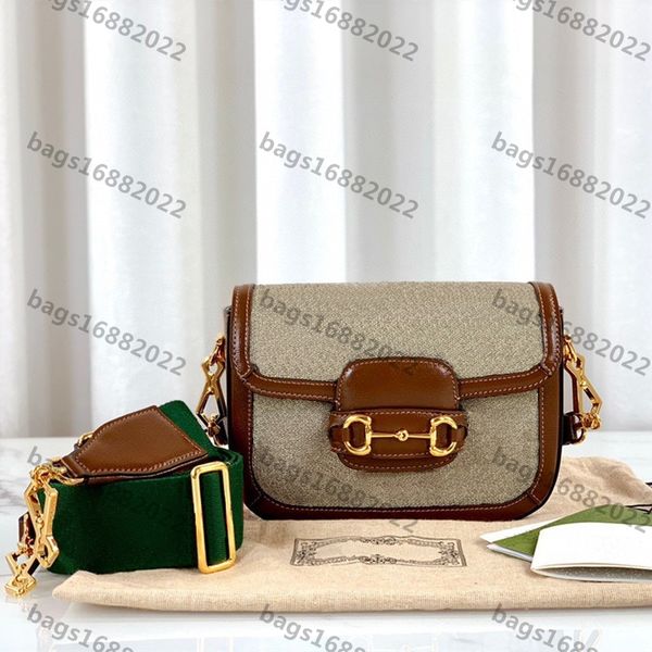 

luxury handbag 1955 horsebit vintage saddles messenger bag women shoulder crossbody bag designer chain bag flap crossbody strap messenger ba