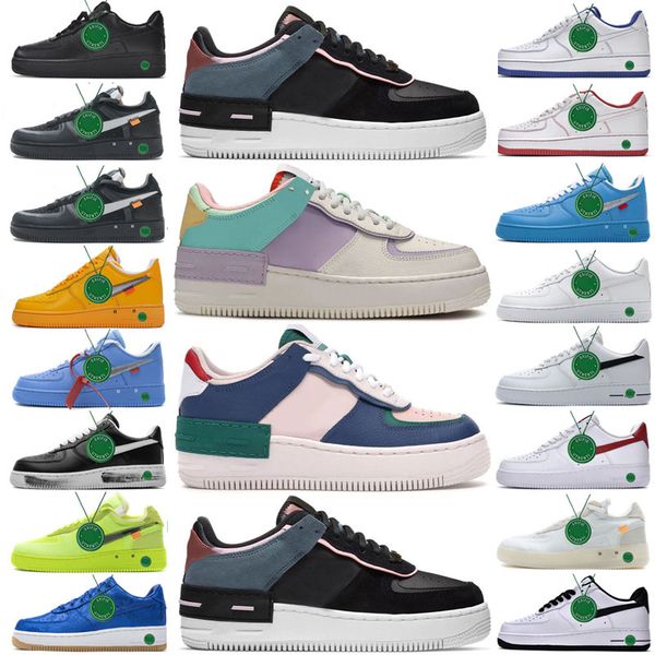 

men air platform shoes 1 shadow pistachio frost spruce aura pale ivory pink oxford classic utility triple white sneakers women outdoor joggi