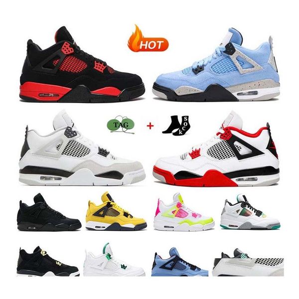 

men's swimwear basketball shoes womens sneakers trainers military black canvas sail university blue cat 2023 jumpman 4 og 4s mens gu dh