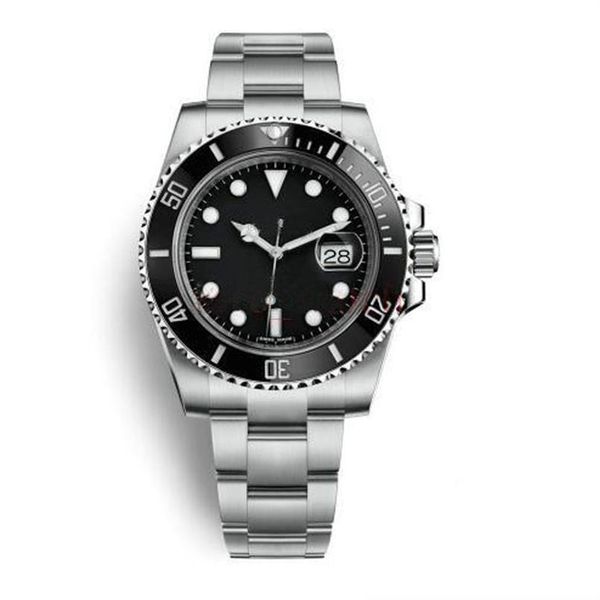 

2019 smooth second hand automatic watch mechanical watch ceramic bezel luminous stainless pointer steel solid strap wr230e, Slivery;brown