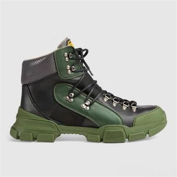 

luxury whole snow sandals leather luxur short boots large size style autumn and winter martin women men boot shoes156x, Black