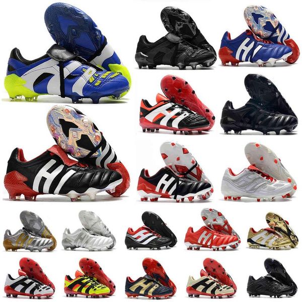 

men predator accelerator eternal class 20 soccer shoes mutator mania tormentor electricity precision 20 x fg beckham db zidane zz2334