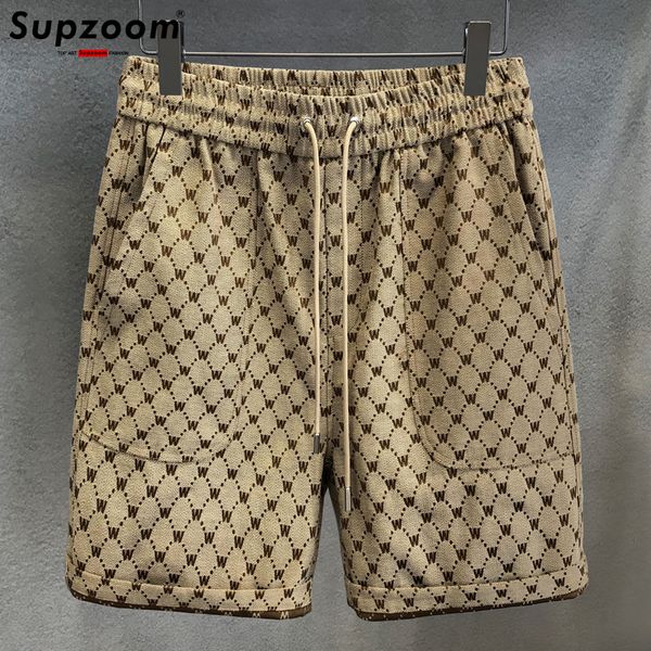

men s shorts supzoom arrival summer loose of male casual fashion high street sense criss cross men 230314, White;black
