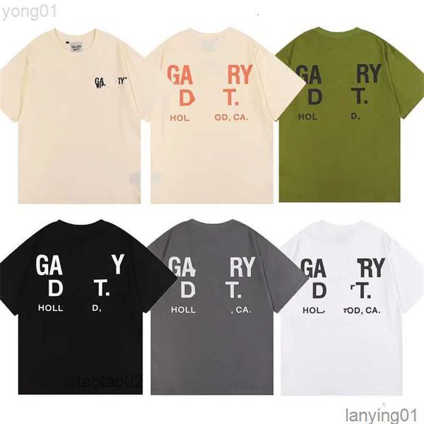 

2023 galleryse depts tees t shirts mens women designers t-shirts galleryes cottons man s shirt luxurys clothing streetv7sp621w, White;black