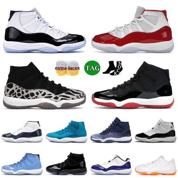 

11 11s xi jumpman men basketball shoes cherry high concord bred pantone cool grey bred cap and gown legend blue mens women outdoor sneakers