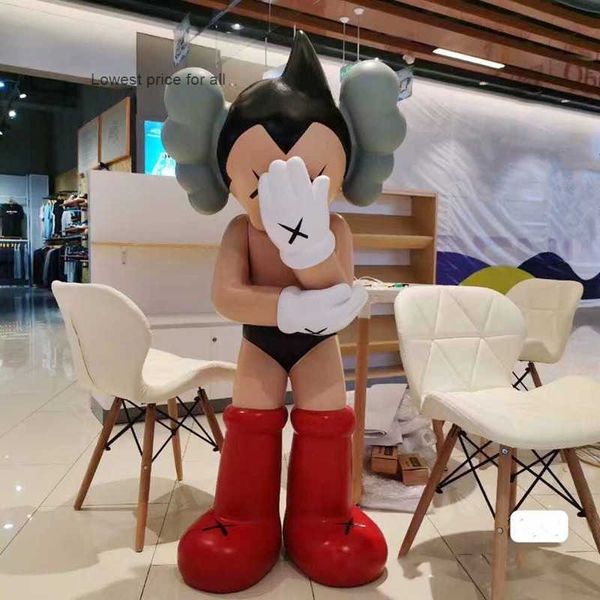 

games 32cm 0.5kg the astro boy statue cosplay high pvc action figure model decorations toys, Black