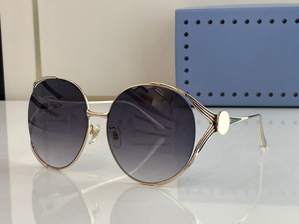 

sunglasses for men women summer 0225s designers style anti-ultraviolet plate metal oval full frame eyeglasses random box 0225, White;black