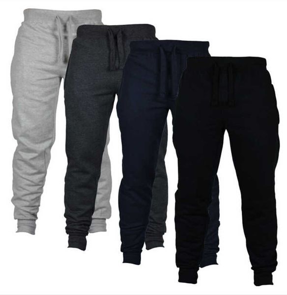 

jogger pants chinos skinny joggers camouflage men new fashion harem pants long solid color pants men trousers, Black