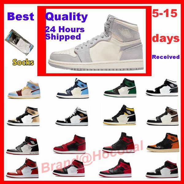 

2022 new mid 1 shoes 1s basketball jumpman light smoke grey 3 unc blue black ho0925 white pine green shadow barely hococal retro men women s