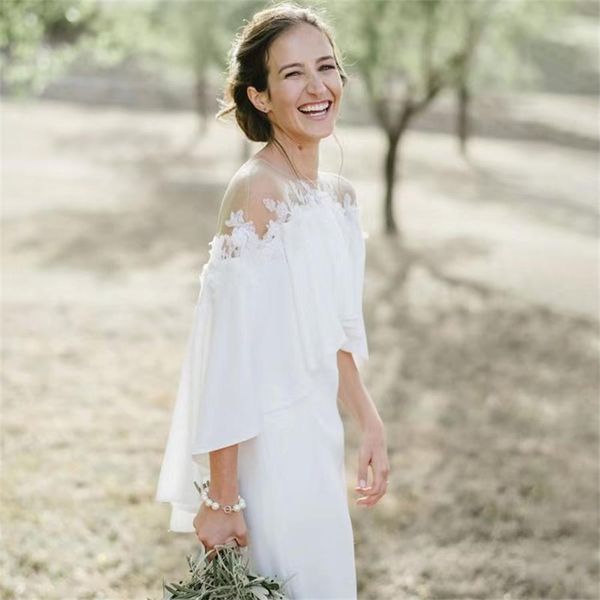 

new wedding dress shawl mermaid shawl light luxury fn10788, White