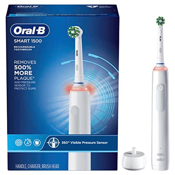 

oral-b smart 1500 electric power rechargeable battery toothbrush
