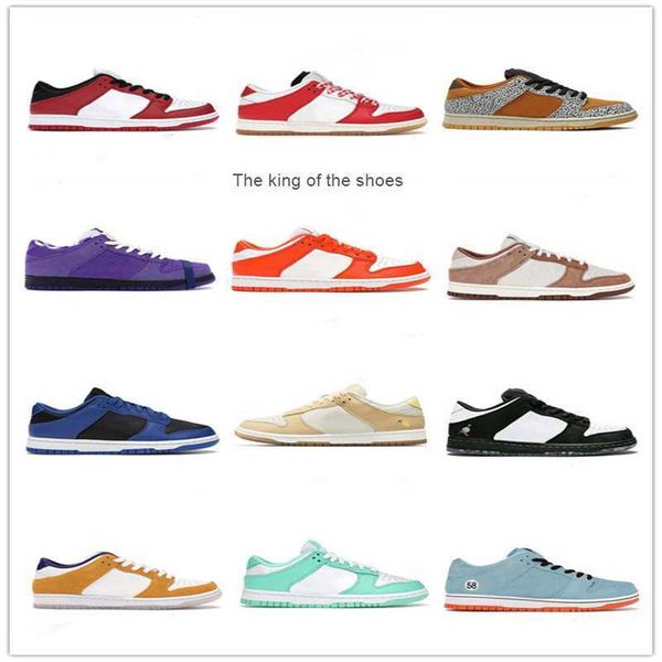 

2023 og sb dunks lows designers shoes men women running shoes white black unc coast green glow syracuse purple pulse laser orange