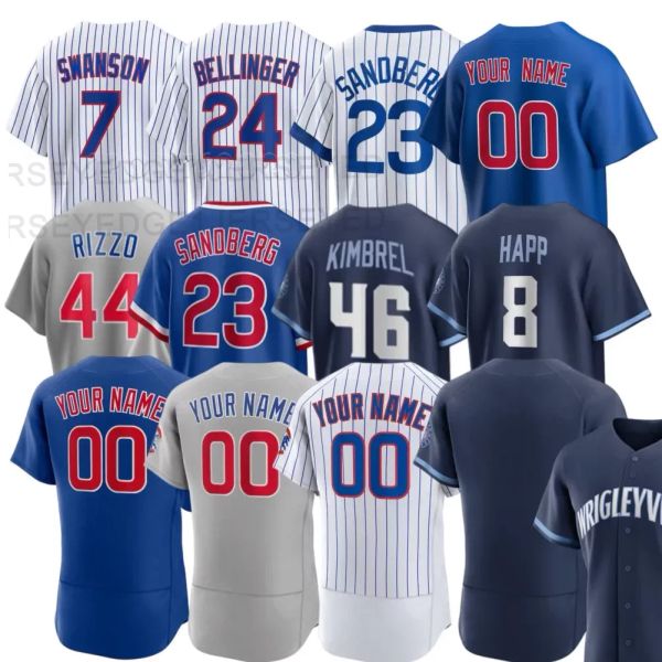 

24 cody bellinger 2023 baseball jersey dansby swanson ian happ nico hoerner patrick wisdom marcus stroman sandberg seiya suzuki chriser more, Blue;black