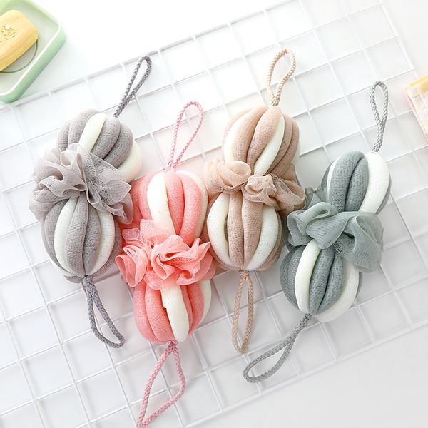 

Bath ball, bath flower ball, bath rub, back rub, bath towel, bath supplies, cute girly long strip does not scatter bubble net