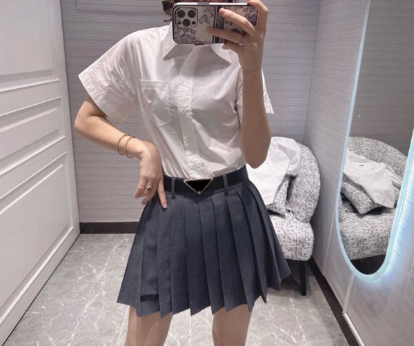 

short sleeve shirt girls girdling womens blouses summer white embroidery letter shirts formal clothes sml