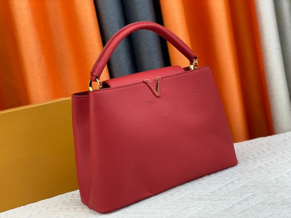 

fashion quality ladies dinner bag designer luxury leather canvas round letter flower pattern single shoulder size 36-23-14cm m48870