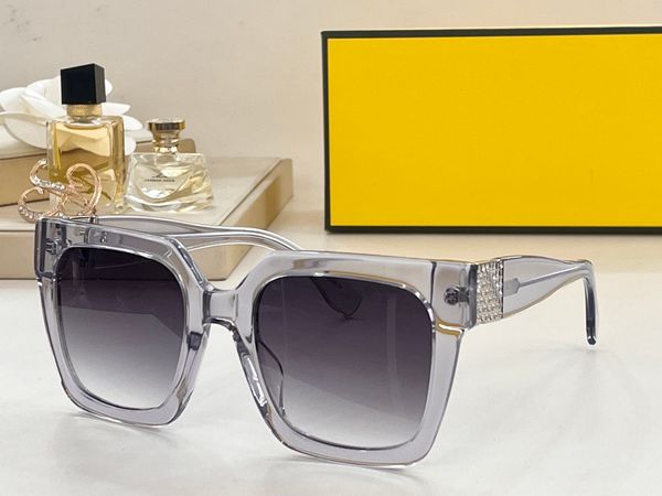

F Letter Sunglasses fund For Men and Women Designers Summer 1646 Style Anti-Ultraviolet Retro Eyewear Full Frame Random Box