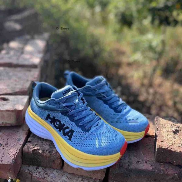 

hoka running shoes bondi 8 clifton viii carbon x 2 series mens womens accepted lifestyle shock absorption highway sneakers athletic runner