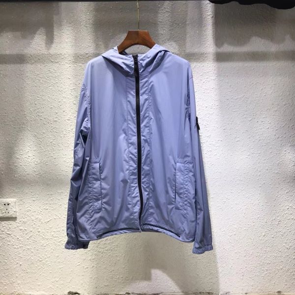 

duyou mens jackets windbreaker zip hooded sunscreen outerwear hip hop designer coats armband fashion spring and autumn waterproof parkas siz, Black;brown