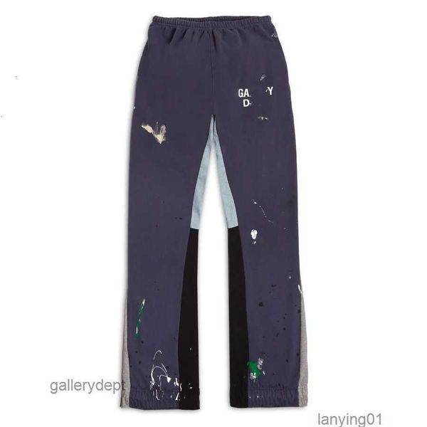 

Men' Pants Galleries Dept Designer Sweatpants Sports Painted Flare Pant6ch3tffe, Purple orchid /7216b