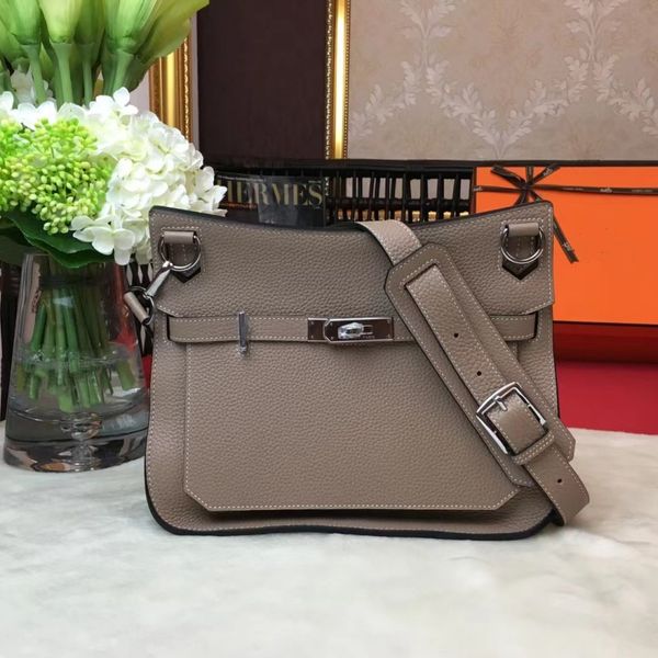 

new women's bag lychee grain imported cow leather gypsy classic style fashion single shoulder messenger bag silver buckle big brand fas