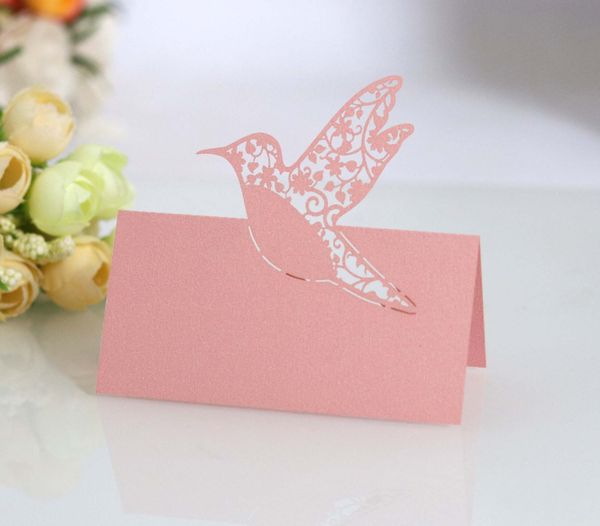 

wedding decorations gold bird wedding seat card hollow sign-in card wedding table card engagement card spot wholesale