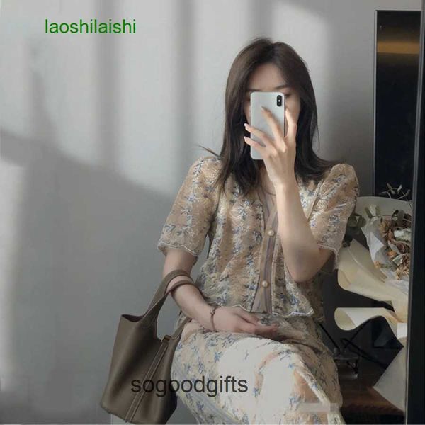 

h handbag women's designer bags picotn lock handbags tote bag vegetable basket leather women's bag lychee pattern hand first pn t2