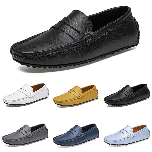 

men casual shoes solid color blacks whites breathable silvers taupe dlives deep grey blue yellow jogging walking low soft multi mens sneaker, Black