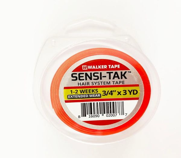 

usa walker sensitak adhesive tape for wigs and toupees0122211354, Black;brown