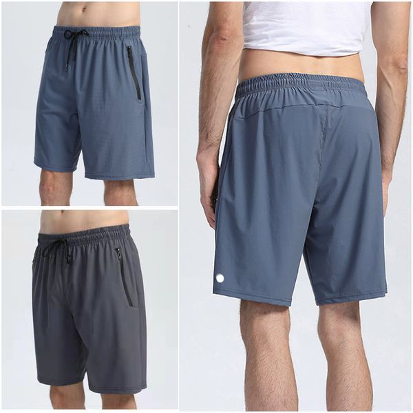 

ll-r314 men's shorts yoga outfit men pants running sport loose trainer short trousers sportswear gym exercise fitness wear elastic brea