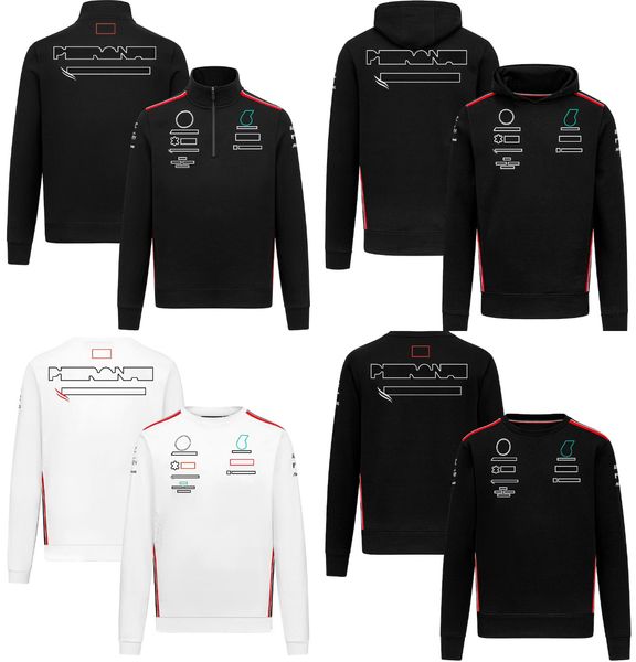 

2023 new f1 team hoodie formula 1 driver hoodie zip sweater uniform racing suit men's and women's oversized hoodie fans sweatshirt